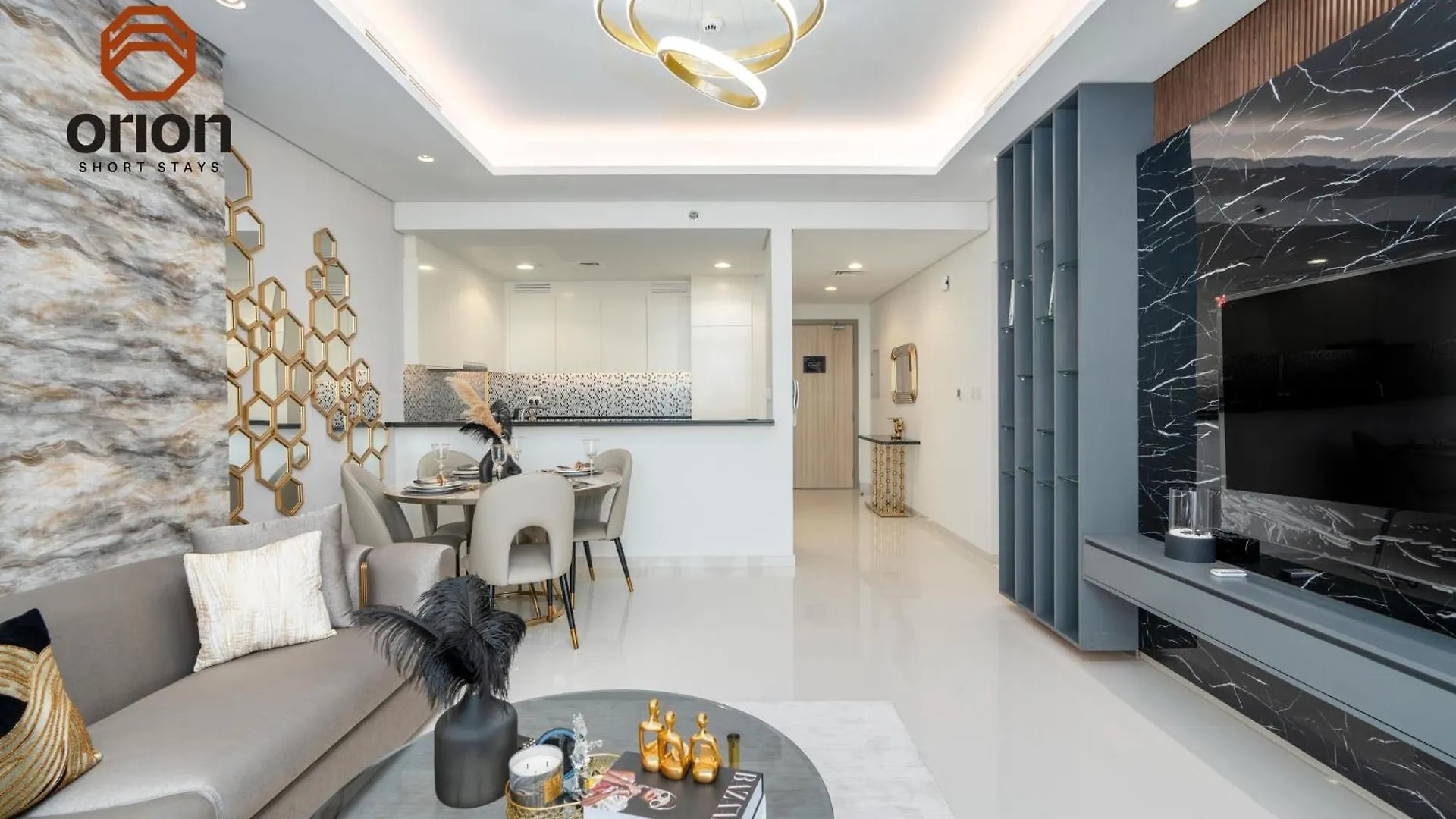 Apartment Paramount Skyline: Luxe 2-Bed with Burj Views and Rooftop Oasis Dubai